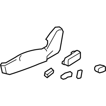 Nissan 87380-JK60B FINISHER Assembly-C 87380-JK60B Nissan FINISHER Assembly-C Illustration 1 of 1