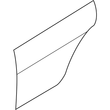 Nissan 82152-0W036 Panel-R/DOOR RH
