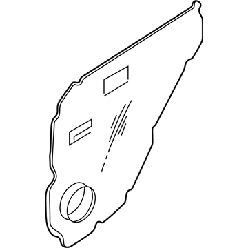 Nissan 82860-0W200 Screen-Sealing,Rear RH