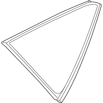 Nissan 83301-1AA1A Glass Assy-Side Window,LH