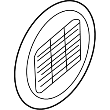 Nissan 28174-9Z300 Grille-Speaker