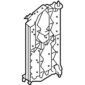 Nissan 21494-DF41A PLATE-AIR GUIDE