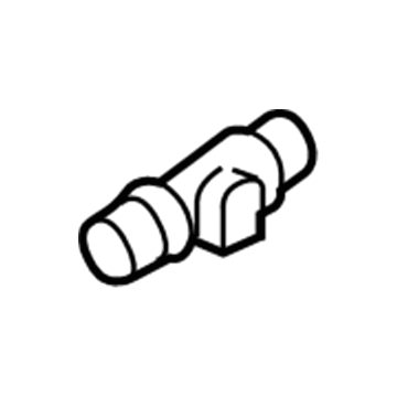 Nissan 21537-6MA0A PIPE-SUB RADIATOR