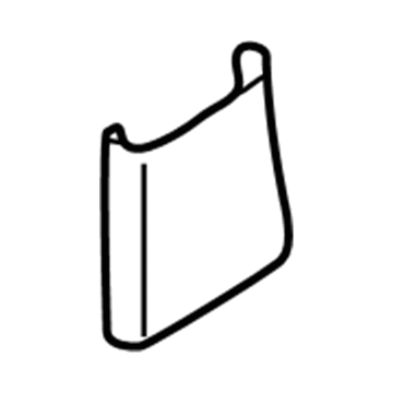 Nissan 76937-9Z701 GARNISH-Lock Pillar,Lower LH