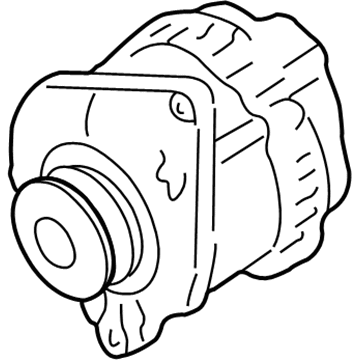23100-84W00R Nissan Reman Alternator Assembly Illustration 1 of 1
