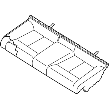 2009 Nissan Altima Seat Cushion - 88300-ZX30D