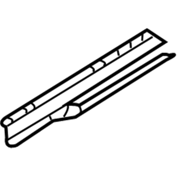 93660-3S530 Nissan BOLSTER-Floor 6TH Illustration 1 of 1