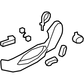 87380-1BC2B Nissan FINISHER Assembly Illustration 1 of 1