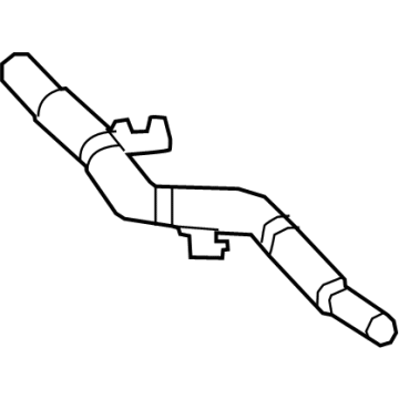 Nissan 18791-6GP5A HOSE-ANTI EVAPORATION CONTROL