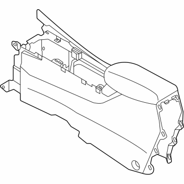 Nissan 96910-5R05A BOX ASSY-CONSOLE,FRONT FLOOR