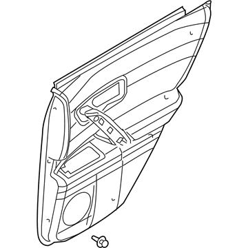 82901-CG068 Nissan FINISHER Assembly R Illustration 1 of 1