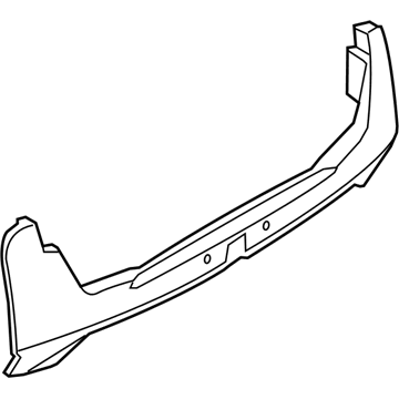 Nissan 85090-1EA0A Energy ABSORBER-Rear Bumper