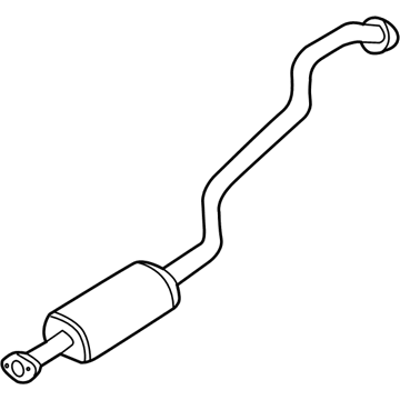 20300-F4610 Nissan MUFFLER Assembly-Exhaust, Sub Illustration 1 of 1