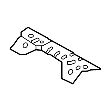 Nissan 745A8-5MP0A REINFORCE-BOARD REAR FLOOR