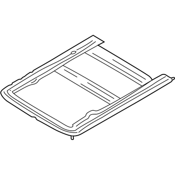 Nissan 91350-5W500 Rail Assy-Sunroof