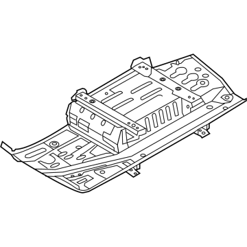 Nissan Leaf Floor Pan - 74321-5SP1A