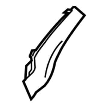 66894-JL00A Nissan Cover-Front Fender, RH Illustration 1 of 1