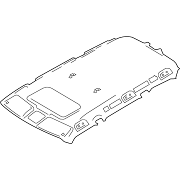 Nissan 73910-6JL2A Headlining Assy