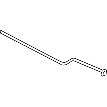 Nissan 46290-0W00A Tube Assy-Rear Brake,RH