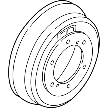 Nissan 43206-VM00B Drum Brake Rear