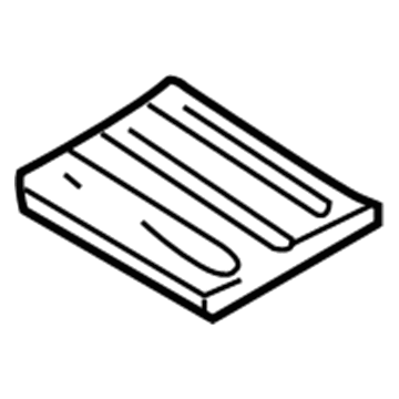 93515-97G30 Nissan Panel-Floor Side,Front LH Illustration 1 of 1