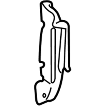 93353-3S530 Nissan Strut Assy-Rear,Inner LH Illustration 1 of 1