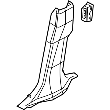 76915-CZ76C Nissan GARNISH-Center Illustration 1 of 1