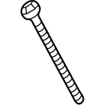 11719-53J1A Nissan Stopper-Alternator Nut Illustration 1 of 1