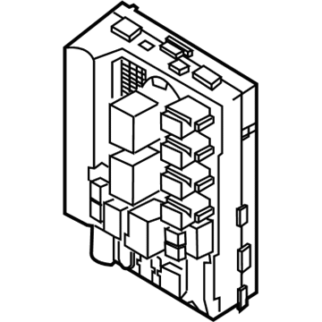 284B7-AQ01B Nissan Controller Unit USM Illustration 1 of 1