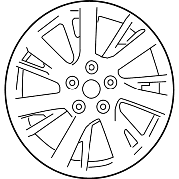 40300-3RC9E Nissan Wheel-Aluminum Illustration 1 of 1