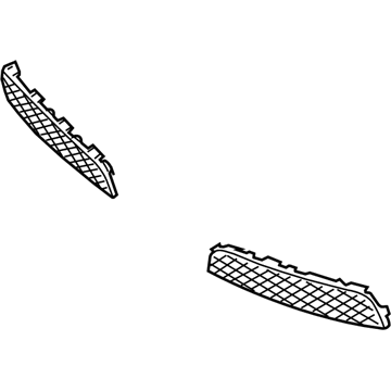 Nissan 62255-AC700 Grille-Front Bu 62255-AC700 Nissan Grille-Front Bu Illustration 1 of 1