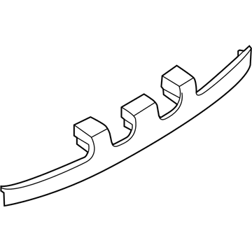 Nissan 85090-1JA0A Energy ABSORBER Rear Bumper