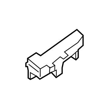Nissan 84978-1ET0A SPACER-Luggage Floor