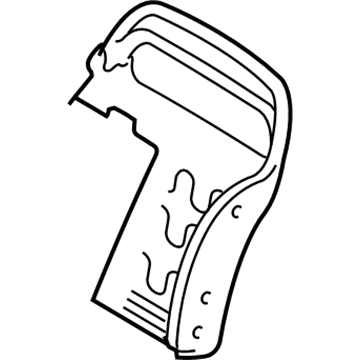 Nissan 87601-3Z600 Frame Assy-Back,Front Seat