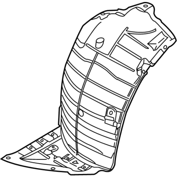 Nissan 63845-JL03A Protector Front 63845-JL03A Nissan Protector Front Illustration 1 of 1