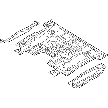 Nissan NV Floor Pan - G4300-3LMMC