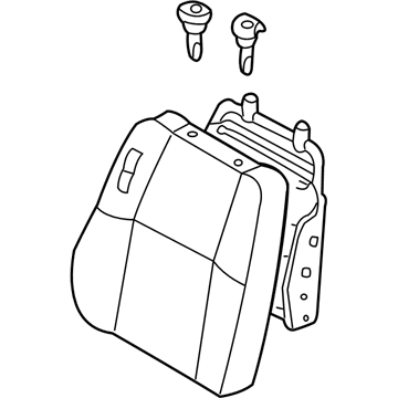 Nissan 87600-0W110 Back Assy-Front Seat