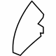 Nissan 68498-3NF0B Mask-Instrument,RH
