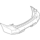 Nissan 85022-6JL0H FASCIA-Rear Bumper