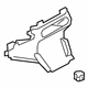 Nissan 68922-5R00A Cover-Instrument Lower,Center