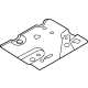 Nissan 64866-5MP1H BRACKET-BATTERY MOUNTING