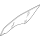 Nissan 80300-6GP0A GLASS ASSY-FRONT DOOR WINDOW,RH