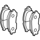 Nissan D1060-6RA1A PAD KIT-DISC BRAKE,FRONT