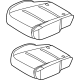 Nissan 87360-5MP1A TRIM & PAD ASSY-CUSHION,FRONT SEAT