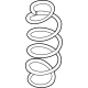 Nissan 55020-6RA1C Rear Suspension Spring