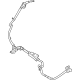 Nissan 24110-6GP0A CABLE ASSY-BATTERY TO STARTER MOTOR