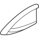 Nissan 28228-5MP0A COVER-ANTENNA BASE