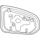 Nissan 96365-6GP0A GLASS-MIRROR,RH