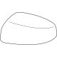 Nissan 96373-5VA1H COVER-MIRROR BODY,RH