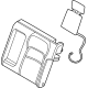 Nissan 88661-5MR1A PAD ASSY-BACK,REAR SEAT LH